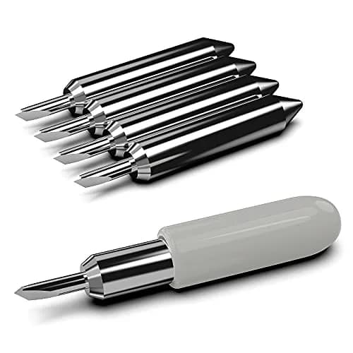 Hadwoer 5-Pack Carbide Cutting Blades Compatible with Cricut Joy & Joy Xtra | 0.63 oz (18 g) thumbnail 1