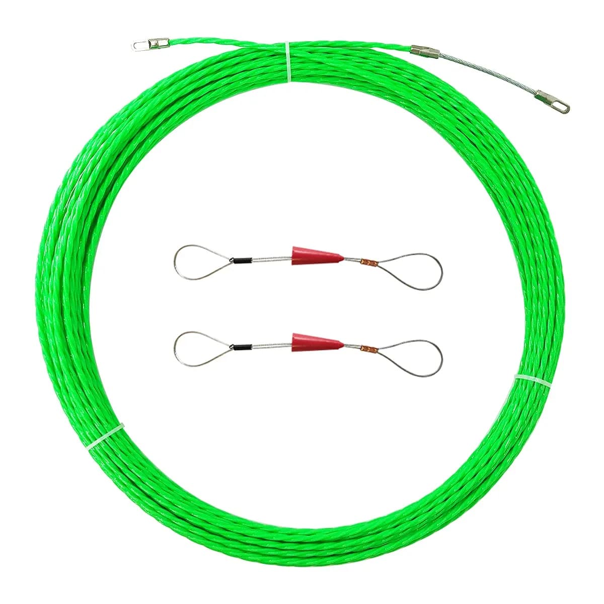 VGongTech 10m (33ft) Style B PET Fish Tape Cable Puller - Non-Conductive Wire Guide - main product image