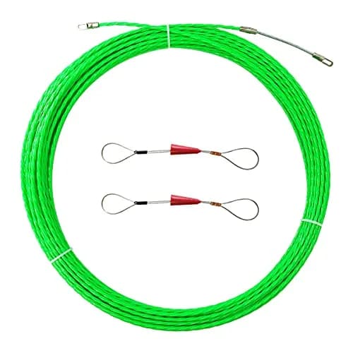 VGongTech 10m (33ft) PET Fish Tape Cable Puller Kit | Non-Conductive Wire Guide for Electrical & Network Cables thumbnail 1