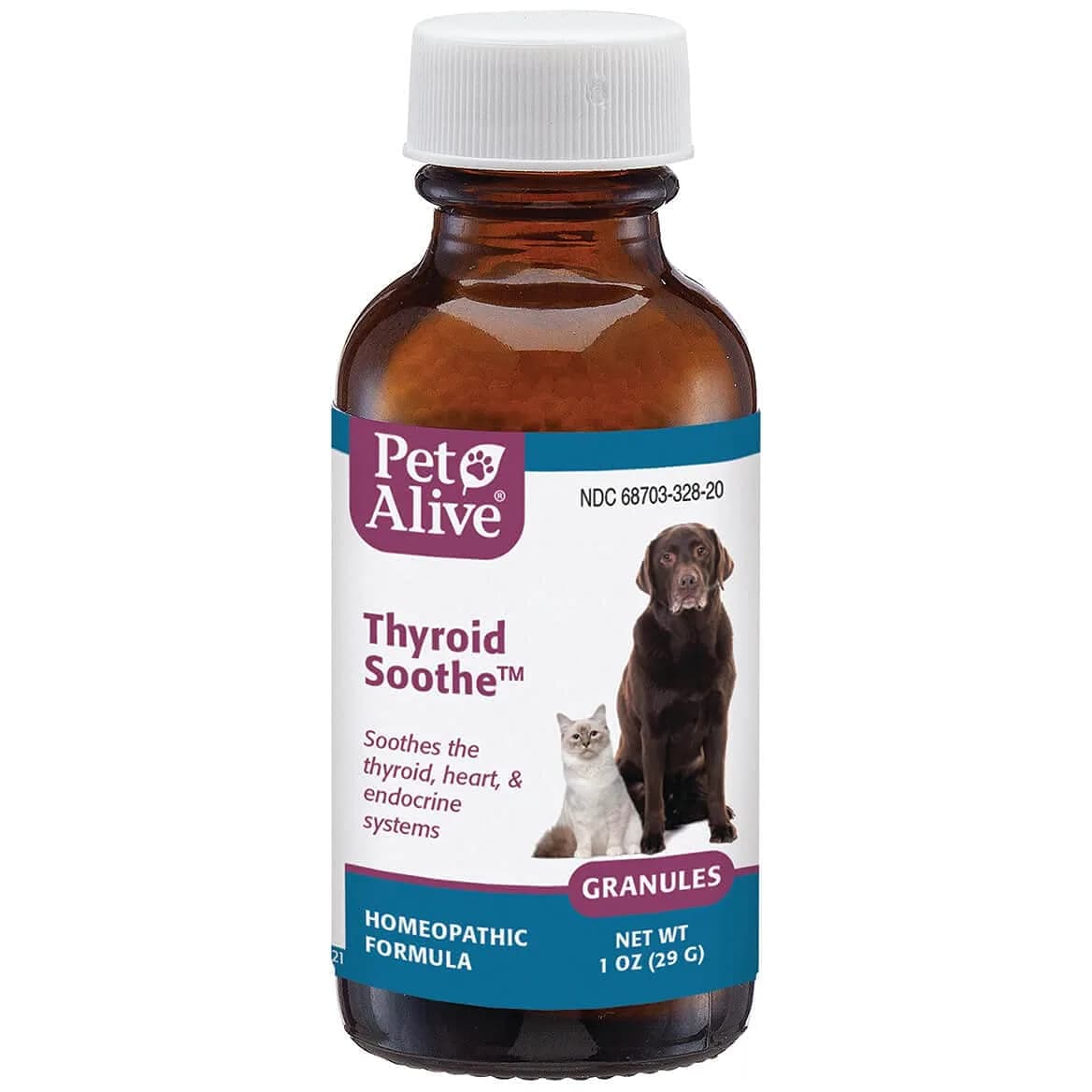 Native Remedies Thyroid Soothe Granules | Natural Pet Thyroid Support for Dogs & Cats