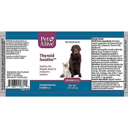Native Remedies Thyroid Soothe Granules | Natural Pet Thyroid Support for Dogs & Cats thumbnail 4