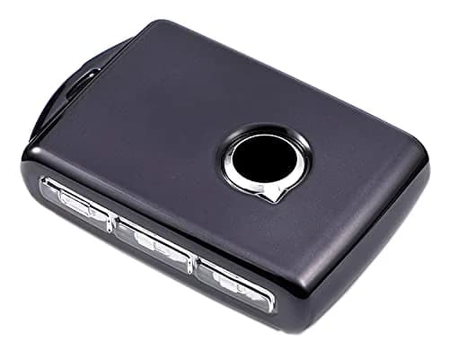Arruweer Black Soft TPU Key Fob Cover for Volvo XC40 XC60 XC90 S90 V90 | Full Protection Smart Key Case Holder thumbnail 1