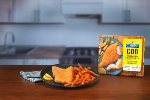 Gorton’s Breaded Fish Fillets, Wild Caught Cod, 14.6oz | Crunchy Panko Breadcrumbs, Frozen, 4 Count thumbnail 4