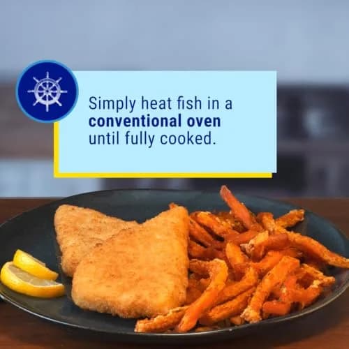Gorton’s Breaded Fish Fillets, Wild Caught Cod, 14.6oz | Crunchy Panko Breadcrumbs, Frozen, 4 Count thumbnail 6