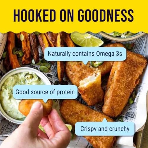 Gorton’s Breaded Fish Fillets, Wild Caught Cod, 14.6oz | Crunchy Panko Breadcrumbs, Frozen, 4 Count thumbnail 7