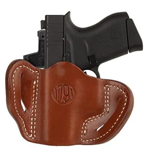 1791 GUNLEATHER Optic Ready Holster Fits Glock 43X, 43, 48 | Concealed & Durable Leather Carry thumbnail 2