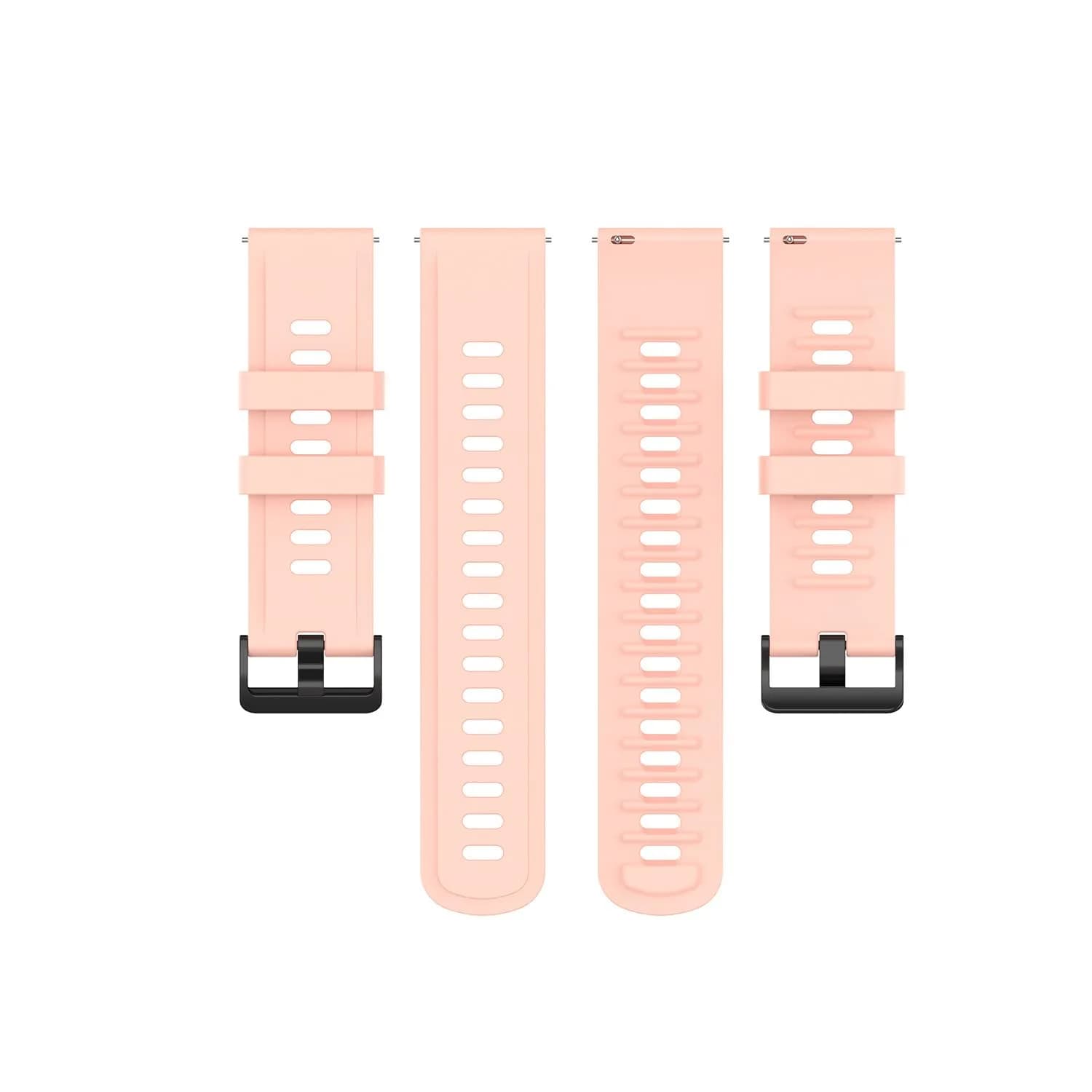 Senter Soft Silicone Sport Replacement Watch Band for Amazfit/Samsung/Garmin 20mm Rose Pink - view 6