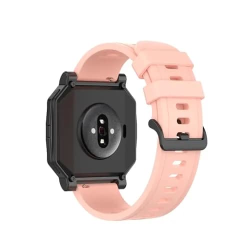 Senter Soft Silicone Sport Replacement Watch Band for Amazfit/Samsung/Garmin 20mm Rose Pink thumbnail 2