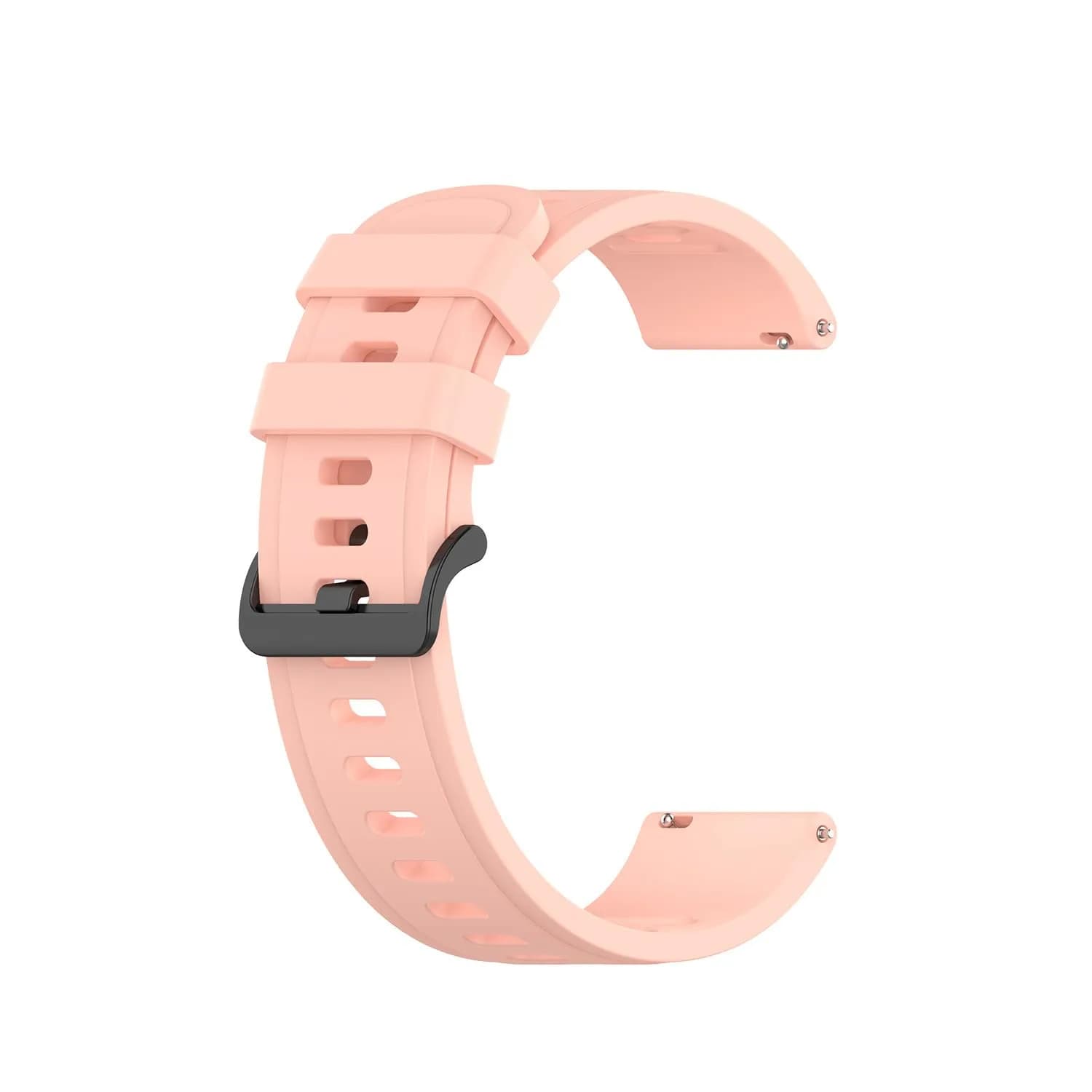 Senter Soft Silicone Sport Replacement Watch Band for Amazfit/Samsung/Garmin 20mm Rose Pink - view 4