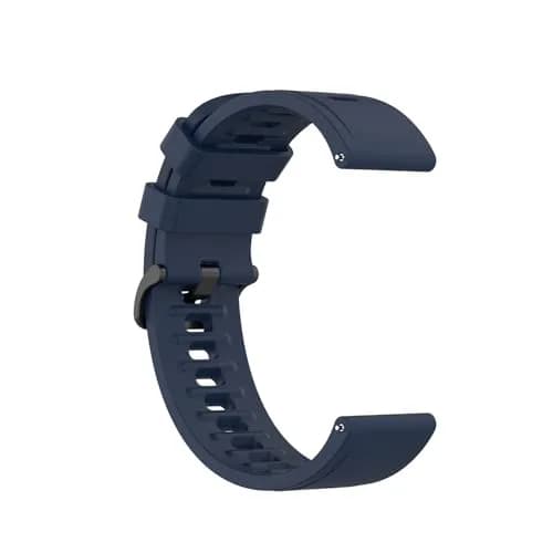 Senter Soft Silicone Sport Replacement Band for Amazfit GTR 42mm/GTS 2/Bip U/Samsung Galaxy Watch 42mm, Midnight Blue (20mm) thumbnail 5