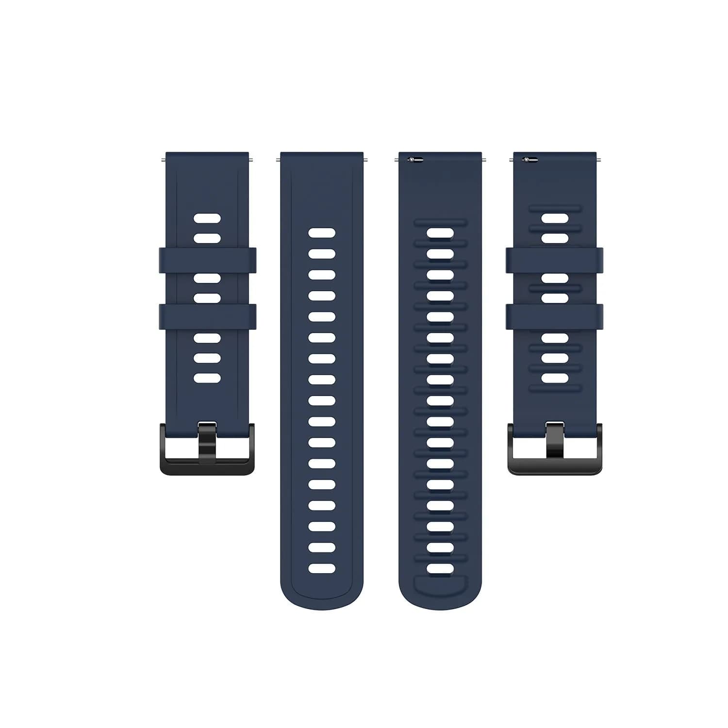 Senter Soft Silicone Sport Replacement Band for Amazfit GTR 42mm/GTS 2/Bip U/Samsung Galaxy Watch 42mm, Midnight Blue (20mm) - view 6