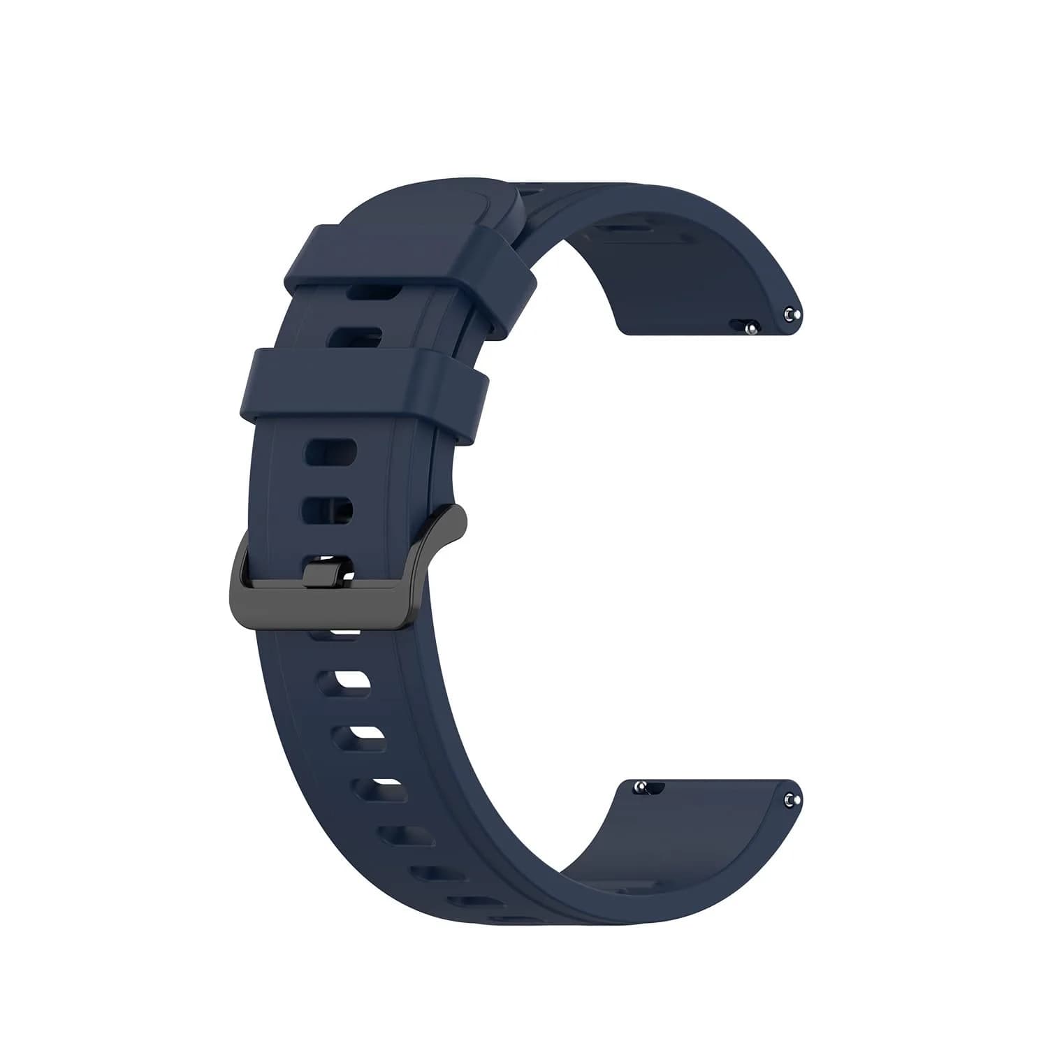 Senter Soft Silicone Sport Replacement Band for Amazfit GTR 42mm/GTS 2/Bip U/Samsung Galaxy Watch 42mm, Midnight Blue (20mm) - view 4