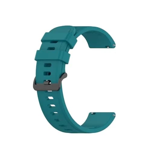 Senter Dark Green Silicone Sport Replacement Band for Amazfit Neo/GTR 42mm/GTS 20mm | Quick Release & Comfortable thumbnail 4