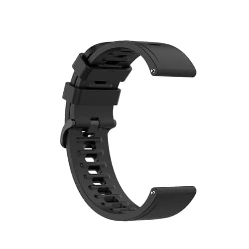 Senter 20mm Silicone Sport Replacement Watch Band Compatible with Amazfit Neo GTR 42mm GTS GTS 2 GTS 2e GTS 2 Mini Bip Lite S U Black thumbnail 5