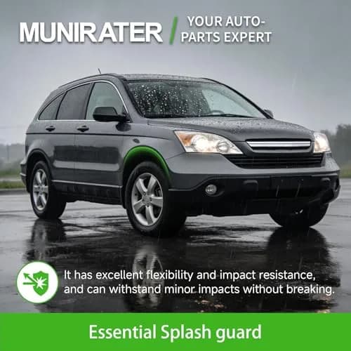 munirater Front & Rear Bumper Filler Set for 2007-2011 CR-V | Primed, Durable Plastic thumbnail 4