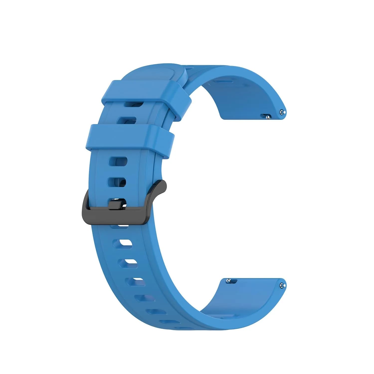 Senter Blue 20mm Silicone Sport Band for Amazfit Neo/GTR 42mm/GTS Series & Samsung Galaxy Watch 42mm - view 4