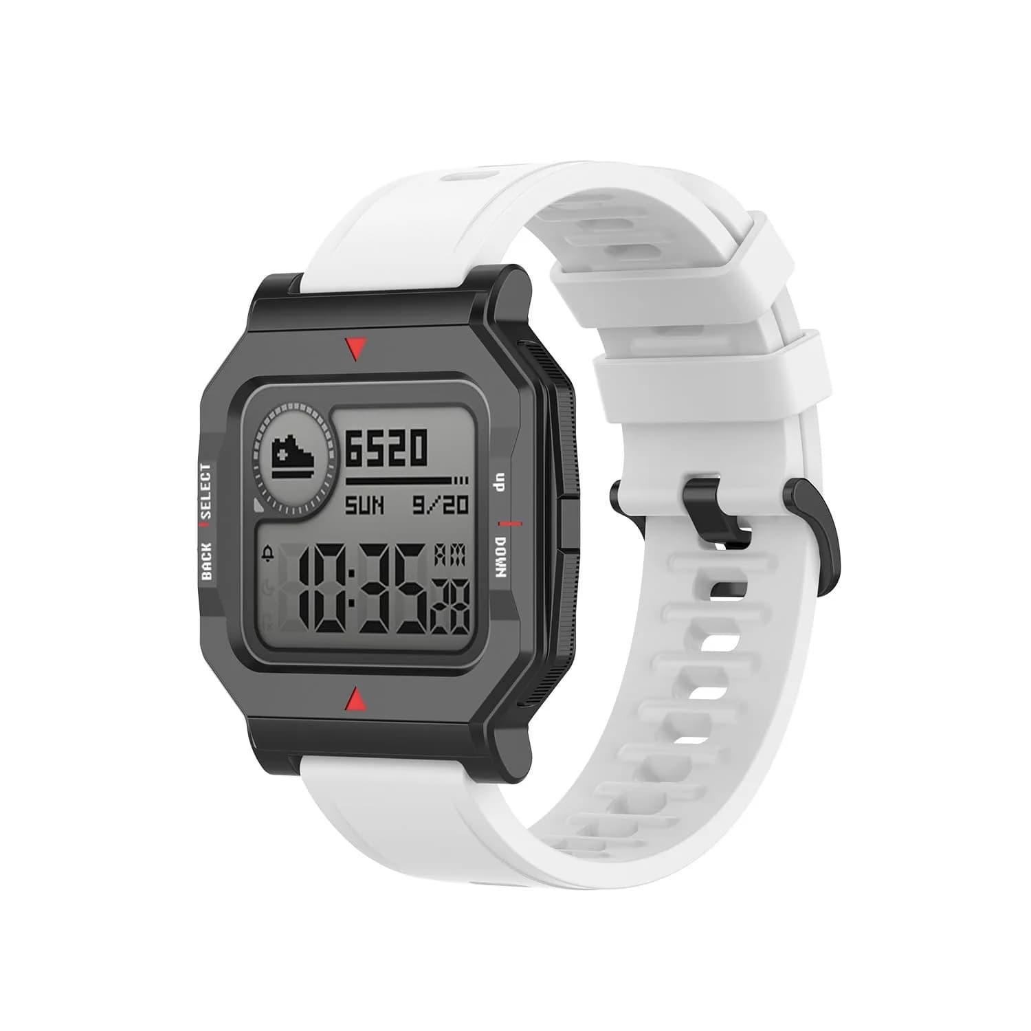 Senter 20mm White Silicone Sport Band for Amazfit Neo, GTR 42mm, GTS, Samsung Galaxy Watch 42mm, Garmin Vivoactive 3 - main product image