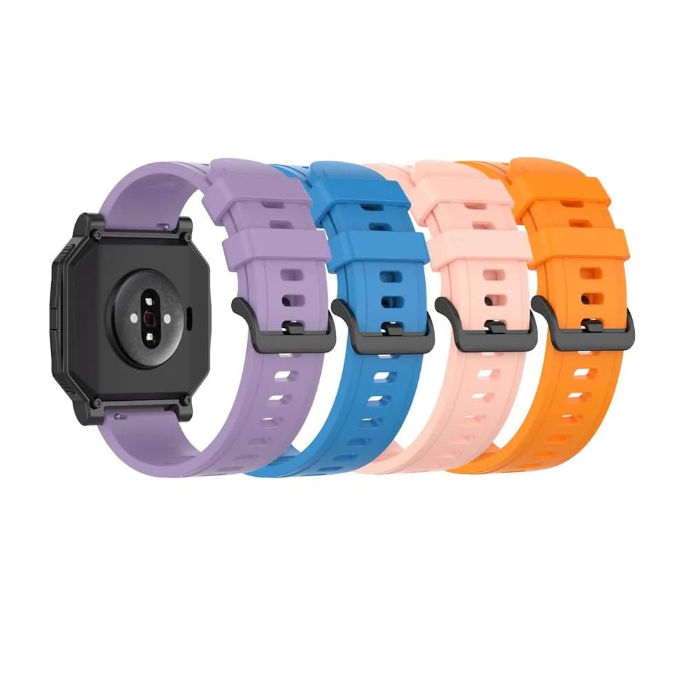 Senter 20mm Silicone Sport Band for Amazfit Neo/GTR 42mm/GTS Series, Samsung Galaxy Watch 42mm, Garmin Vivoactive 3 — 3-Pack