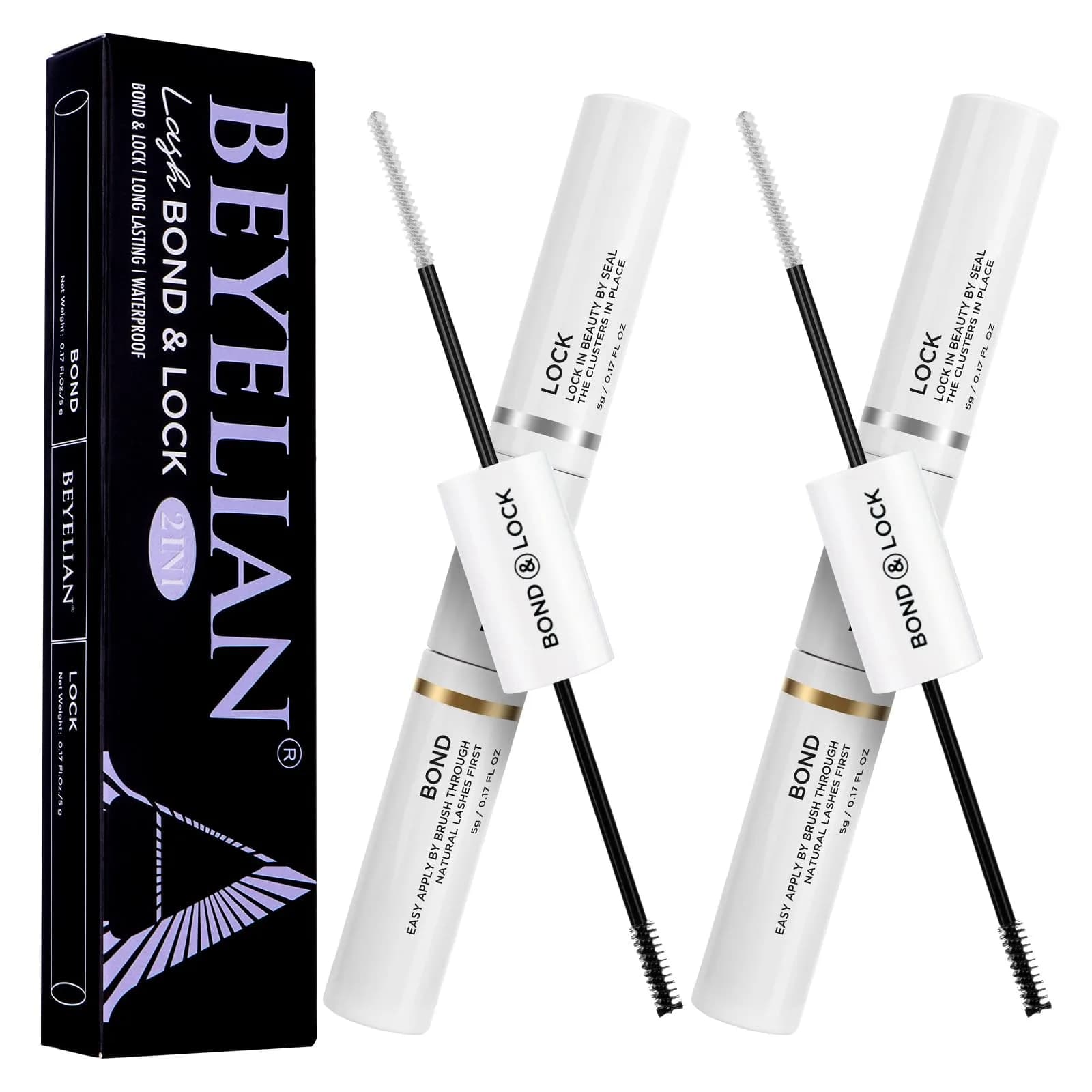 BEYELIAN Lash Glue Clear with Bamboo Extract for Sensitive Eyes, 5g - main product image