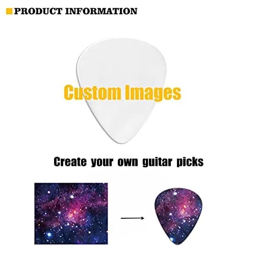 KEIAHUAN Cool Skull Guitar Picks - Heavy 0.96mm | Unique Skull Design for Guitarists thumbnail 3