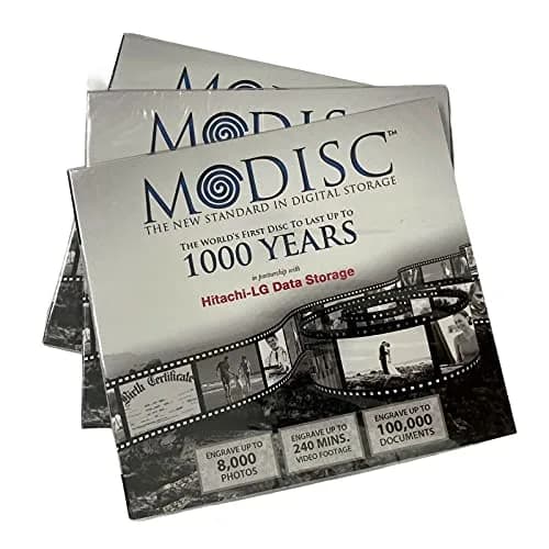 Data Storage 1000 Years Archival M-Disc DVD+R 4.7GB | Permanent Data Preservation (70-120 chars) thumbnail 1