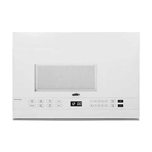 Summit 24” Over the Range Microwave, White- MHOTR241W | 1.4 cu.ft. Capacity, 1000W Power, Ductless Ventilation thumbnail 1