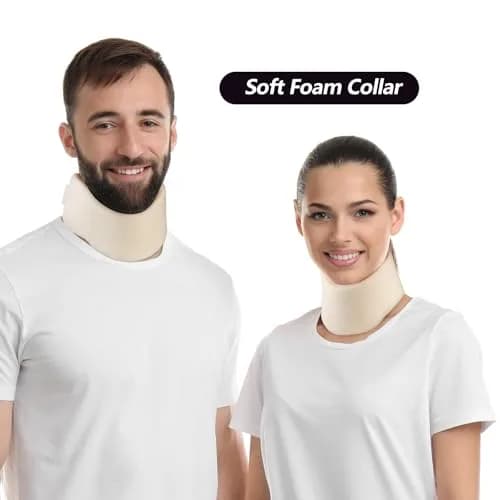 Cozyhealth Soft Foam Neck Brace Universal Cervical Collar L | Adjustable Neck Support for Sleeping, Pain Relief & Spine Pressure thumbnail 5