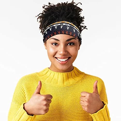 WILLBOND 4 Pcs African Headbands Wide Knotted for Women, Vintage Series | Vibrant Boho & African Style Patterns thumbnail 2