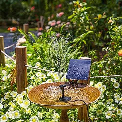 AISITIN DIY Solar Water Pump Kit with 6 Nozzles | 71cm Max Water Height thumbnail 8