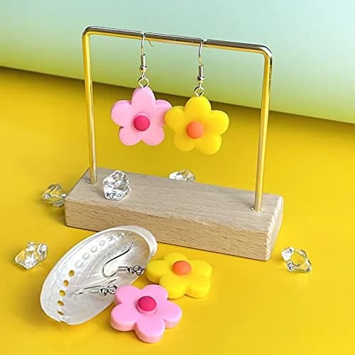 MGGFBLEY 20 Pairs Fun Dangle Earrings Set | Cartoon & Food Themes thumbnail 6