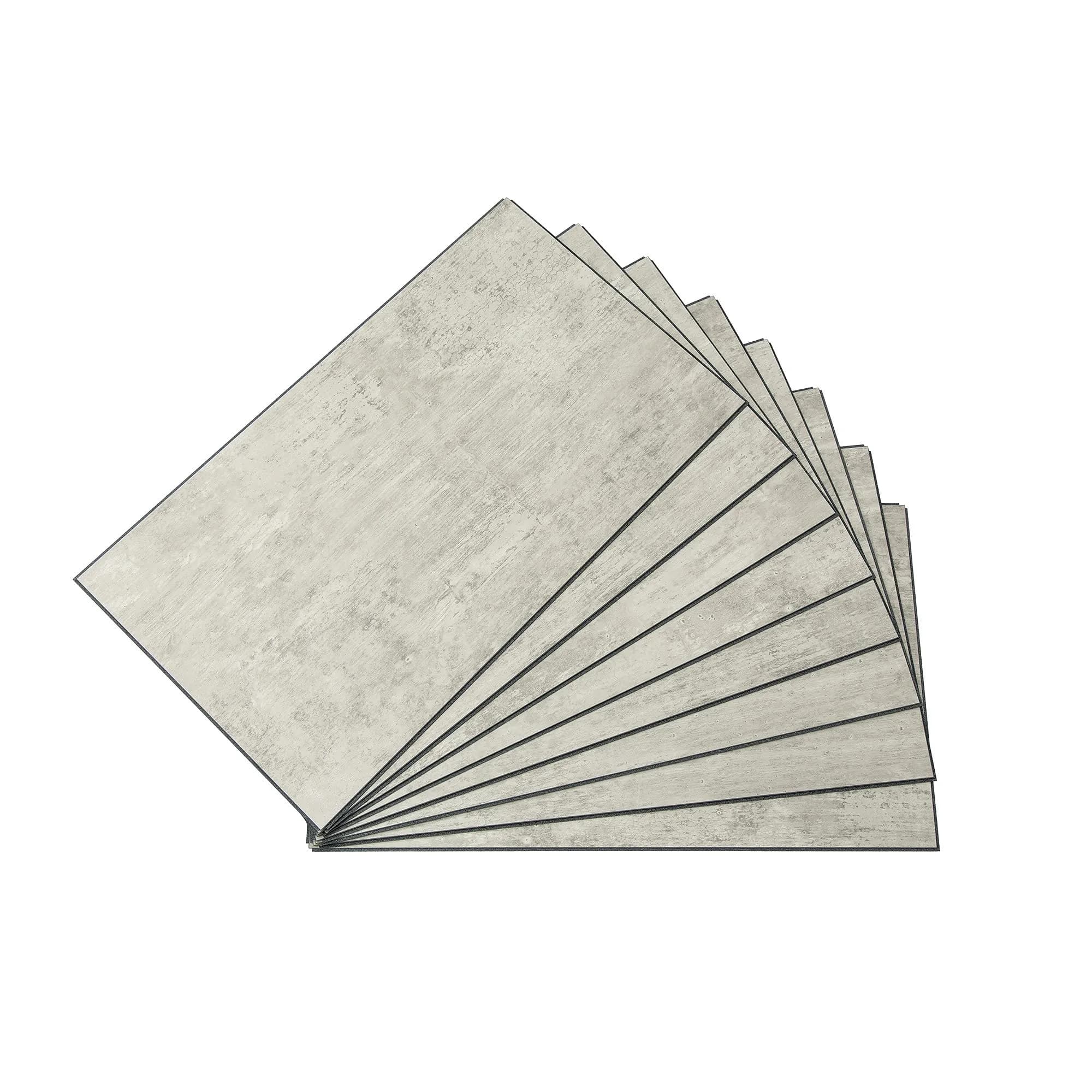 Palisade 25.6 in. x 14.8 in. Vinyl Wall Tiles in Carrara Marble (8 Pack) | Elegant DIY Natural Stone Look — Wind Gust
