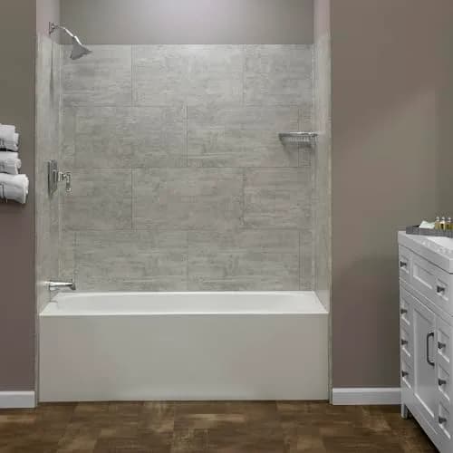 Palisade Vinyl Wall Tiles 25.6 in. x 14.8 in. Wind Gust | Waterproof, DIY Friendly (70-120 chars) thumbnail 4
