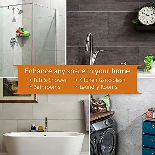 Palisade Vinyl Wall Tiles 25.6 in. x 14.8 in. Wind Gust | Waterproof, DIY Friendly (70-120 chars) thumbnail 6