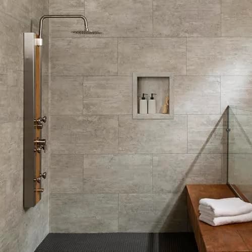 Palisade Vinyl Wall Tiles 25.6 in. x 14.8 in. Wind Gust | Waterproof, DIY Friendly (70-120 chars) thumbnail 2