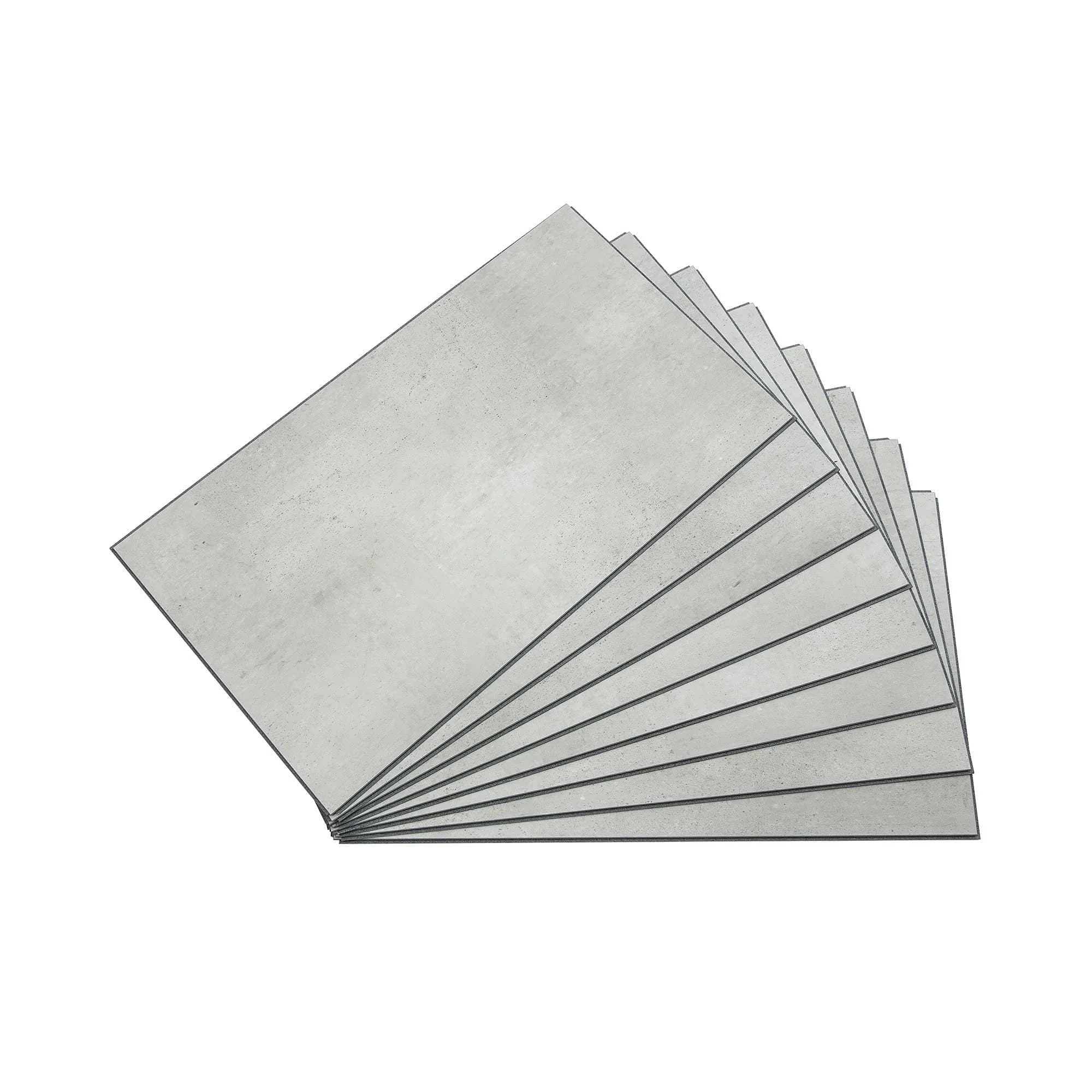 Palisade 25.6 in. x 14.8 in. Vinyl Wall Tiles in Frost Nickel | Waterproof, Easy DIY Installation - main product image