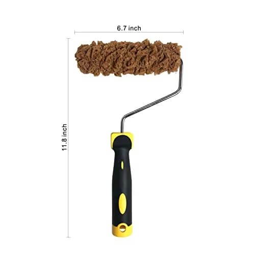 Hanroy Natural Sea Sponge Paint Roller 7 inch (18 cm) | Textured Wall Art & Decorator Tool thumbnail 5