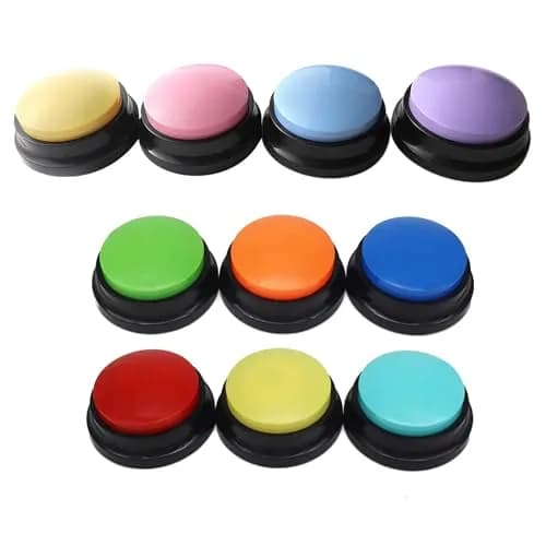 OFVENS Voice Recording Button 4 Packs | Record & Playback for Pet Training & Fun Gifts thumbnail 9