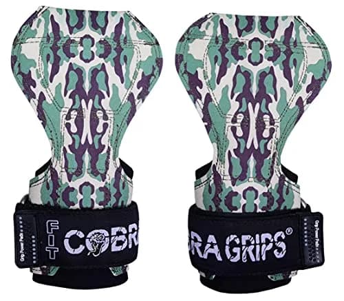 Cobra Grips FIT DitGreen Weight Lifting Gloves with Wrist Wraps - 4.25-7.0" Wrist Size thumbnail 4