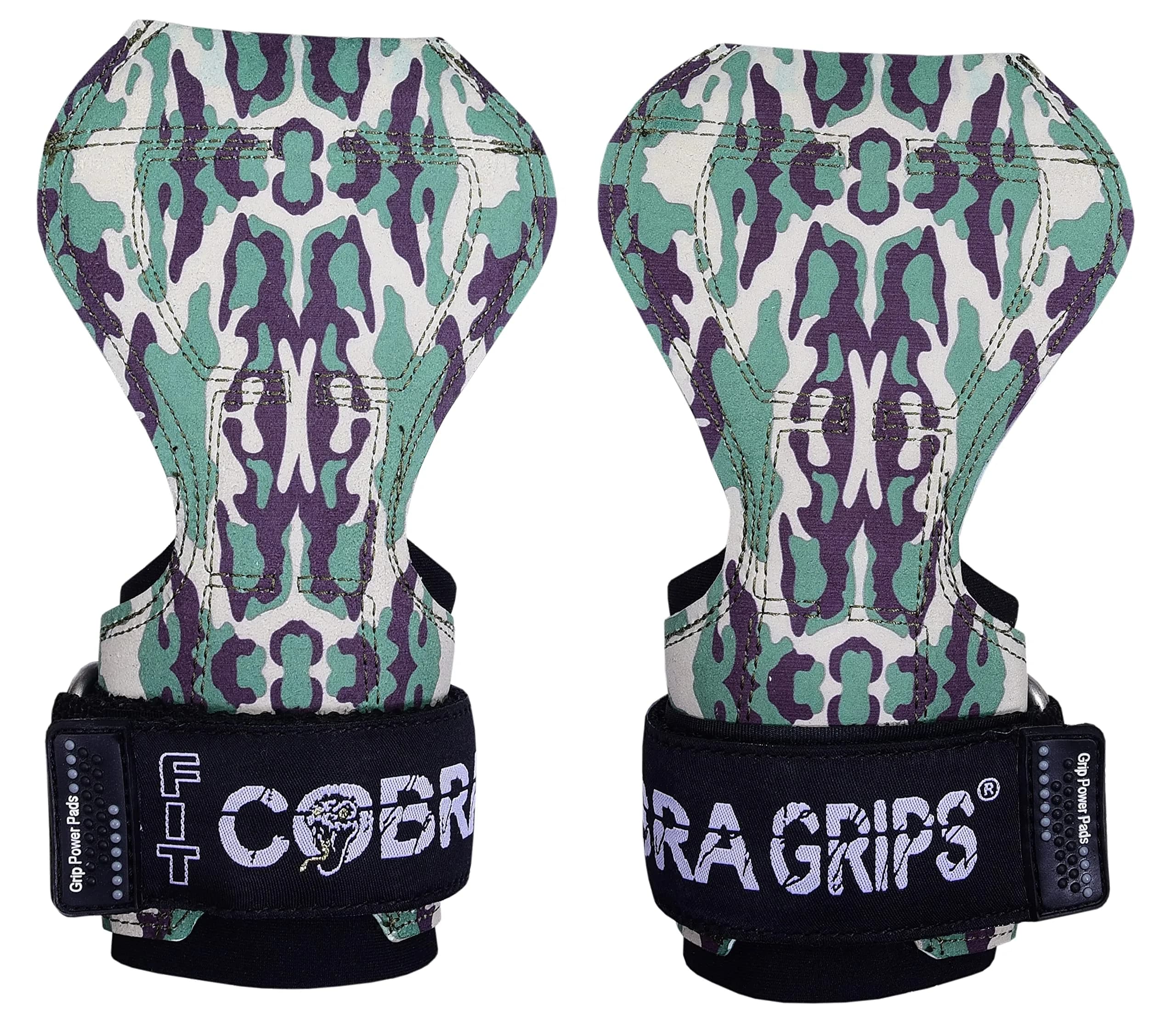 Cobra Grips FIT DitGreen Weight Lifting Gloves with Wrist Wraps - 4.25-7.0" Wrist Size - view 4