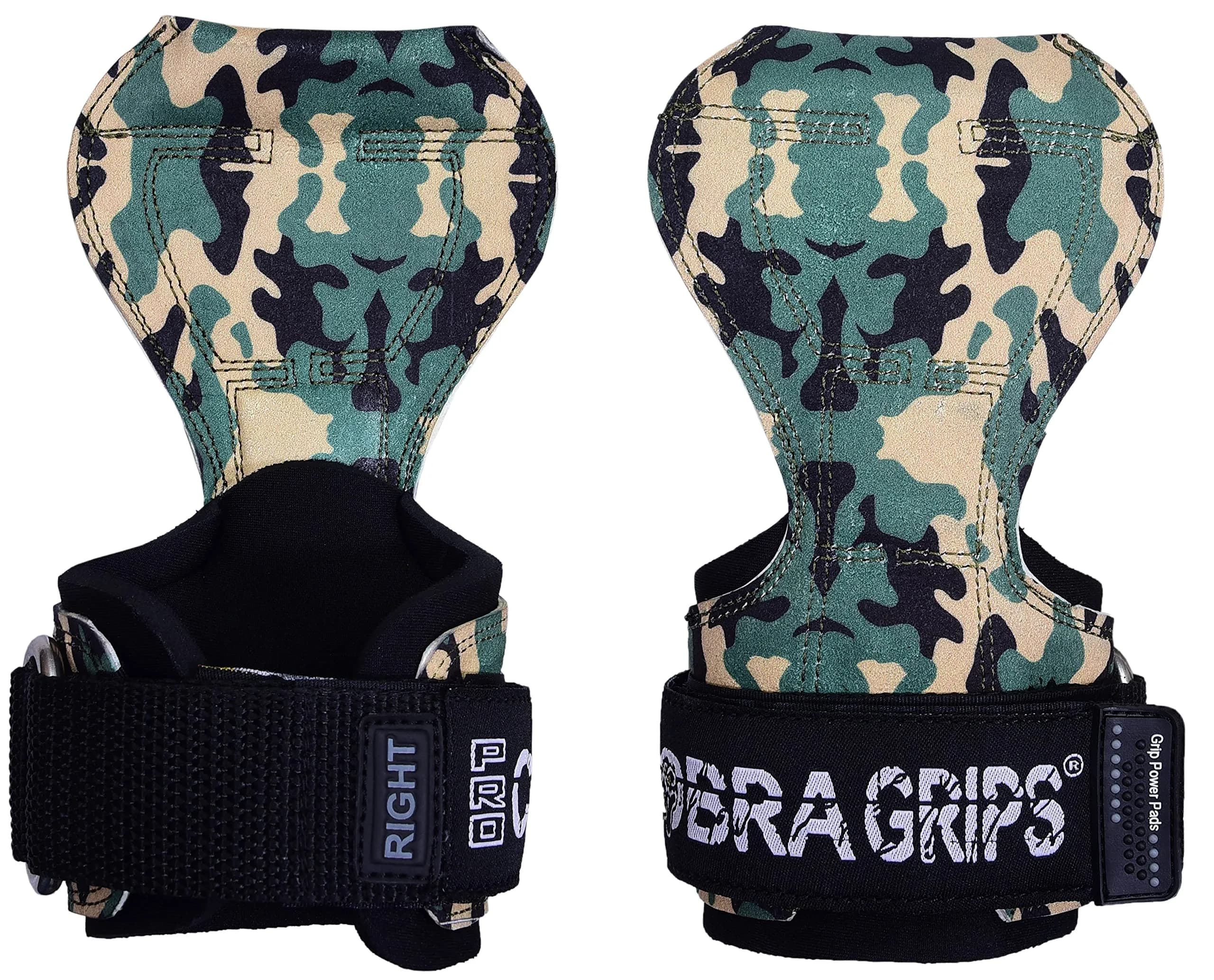Cobra Grips PRO DitGreen Weight Lifting Gloves with Wrist Wraps - 5.5"-8.75" Wrist Size - view 2