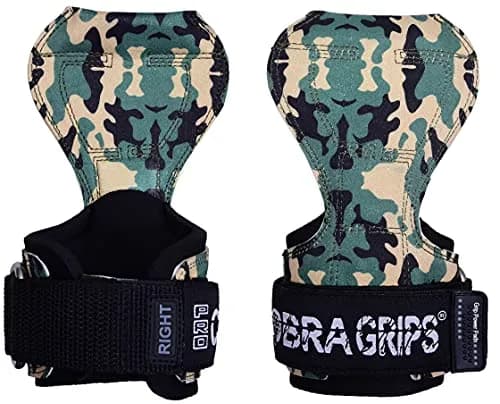 Cobra Grips PRO DitGreen Weight Lifting Gloves with Wrist Wraps - 5.5"-8.75" Wrist Size thumbnail 2