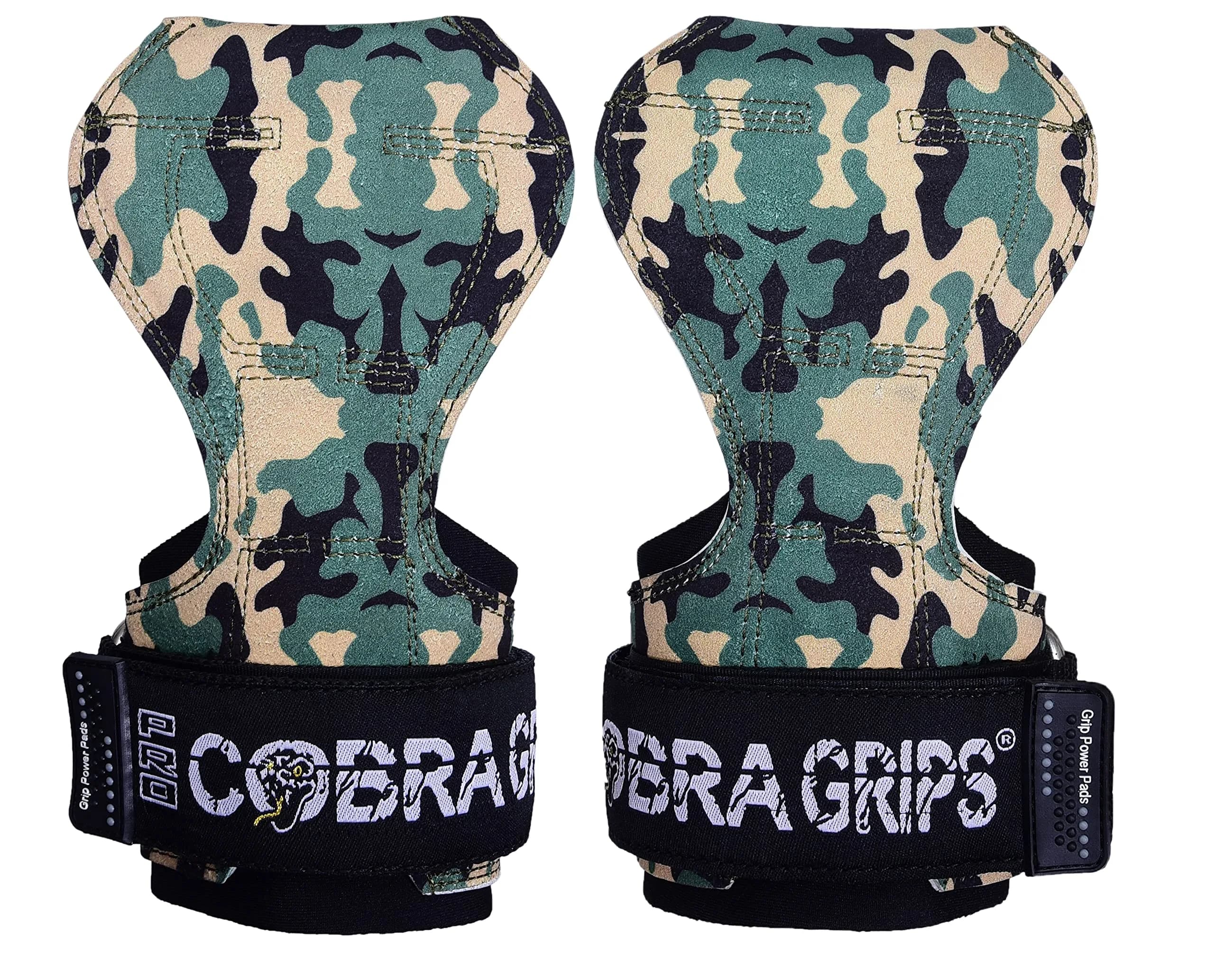 Cobra Grips PRO DitGreen Weight Lifting Gloves with Wrist Wraps - 5.5"-8.75" Wrist Size - view 3