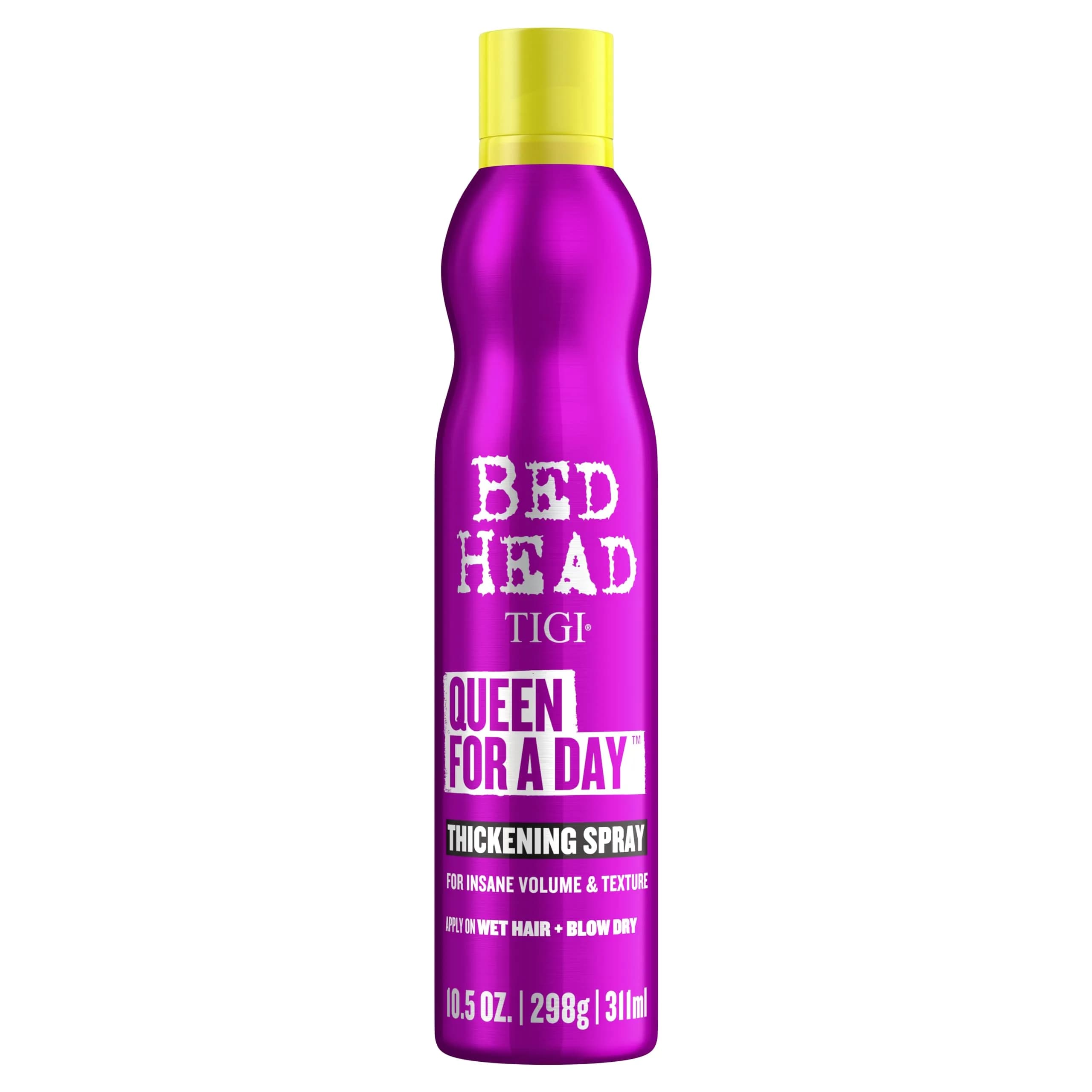 TIGI Bed Head Queen For A Day Volumizing Hair Spray 311 ml (10.5 oz) | Thickening & Texturizing for Fine Hair - main product image