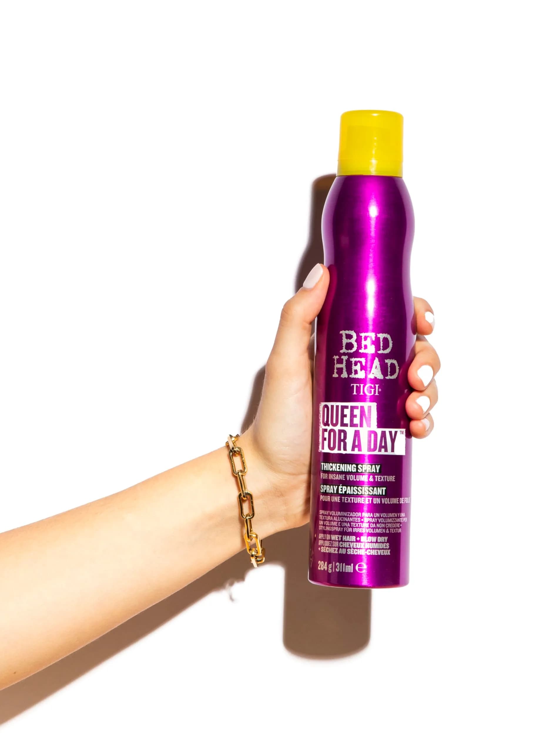 TIGI Bed Head Queen For A Day Volumizing Hair Spray 311 ml (10.5 oz) | Thickening & Texturizing for Fine Hair - view 9