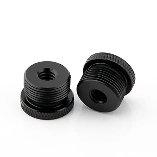 SAVITA Mic Stand Adapter 1/4 Female to 5/8 Male | Aluminum Tripod Screw Adapter for Camera & Microphone Stand thumbnail 1