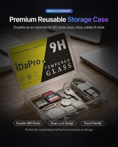 iDaPro Tempered Glass Screen Protector for Nikon Z6 III/Z50 II/Z7/Z6/Z5 3-Pack | 9H Hardness, Anti-Scratch, Anti-Bubble thumbnail 3