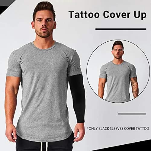 Rescoto UV Sun Protection Cooling Arm Sleeves UPF 50 | Breathable & Stretchy for Men & Women thumbnail 3