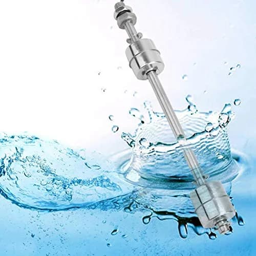 Kuuleyn Float Switch,DC 0~110V Stainless Steel Water Level Sensor 200mm | Double Ball Liquid Level Controller thumbnail 4