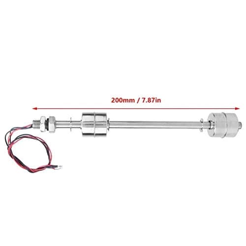 Kuuleyn Float Switch,DC 0~110V Stainless Steel Water Level Sensor 200mm | Double Ball Liquid Level Controller thumbnail 2