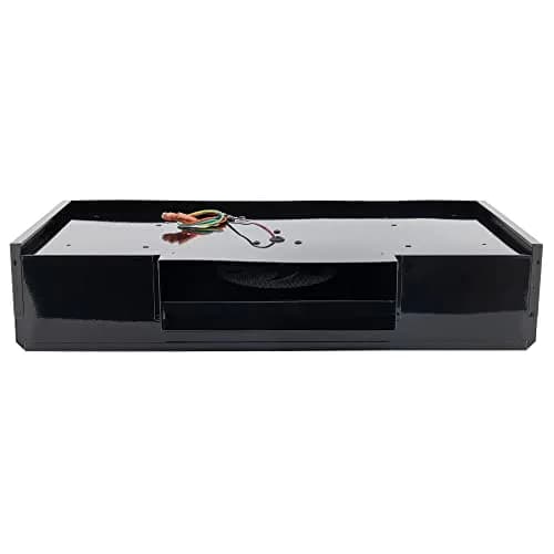RecPro RV Range Hood Black 52.8cm (22"W x 19"D x 3 1/4"H) | 12V DC Hard-Wired Installation with Charcoal Filter & LED Light thumbnail 9